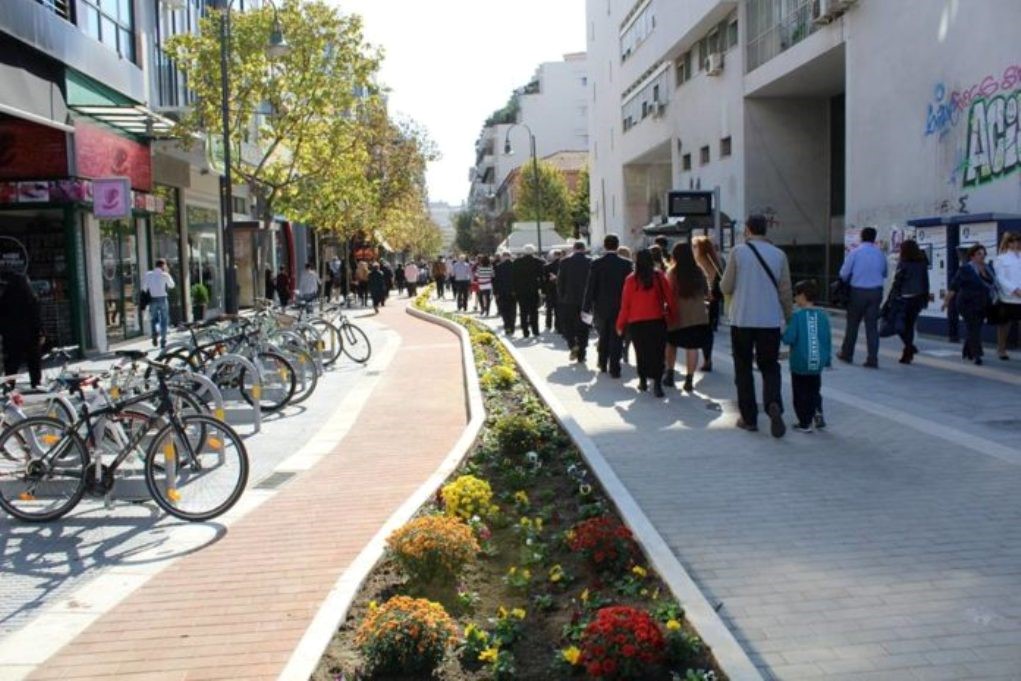 Περιβαλλοντικό βραβείο για τις αναπλάσεις δρόμων