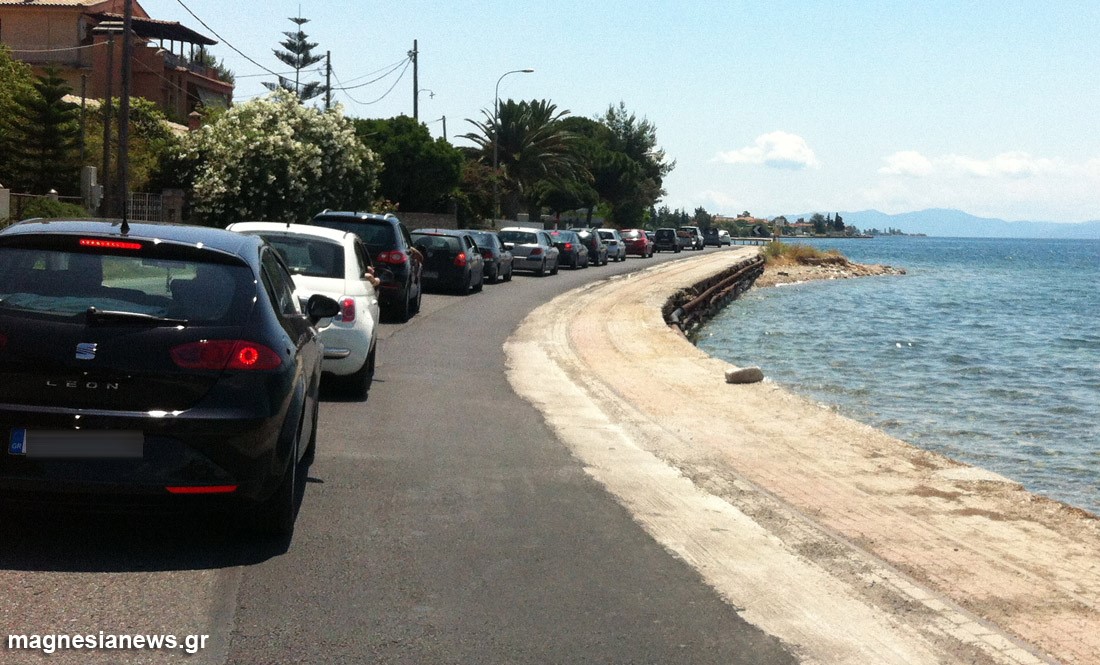 Βόλος: Απίστευτη ουρά προς Αγριά