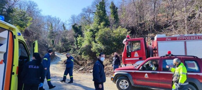 Στον γκρεμό βρέθηκε άντρας με εκτός δρόμου όχημα