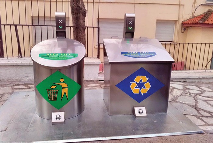 Πράσινο φως για προμήθεια υπόγειων κάδων