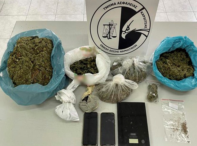Δύο συλλήψεις για διακίνηση κάνναβης