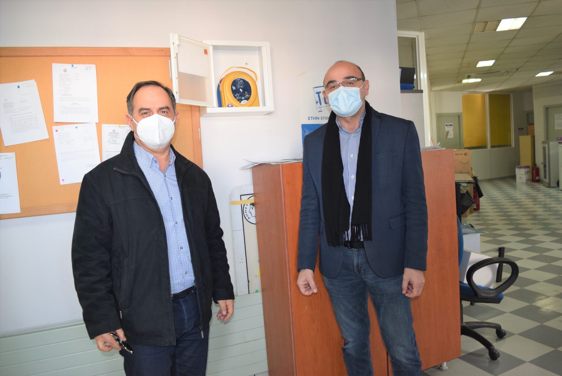 Δίκτυο απινιδωτών απέκτησε η Καρδίτσα