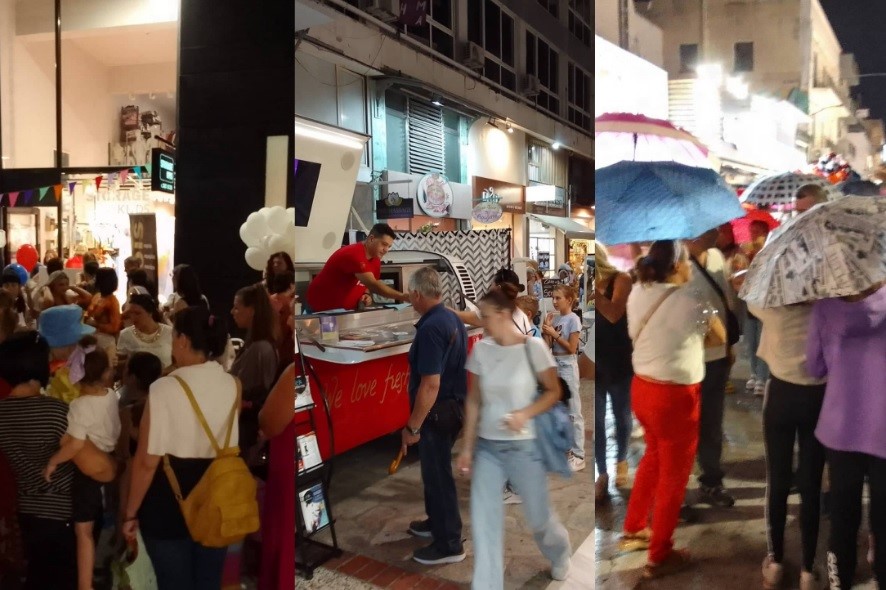 Δεν πτοήθηκαν οι Βολιώτες από τη βροχή