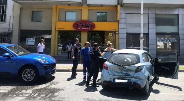 Τροχαίο με υλικές ζημιές