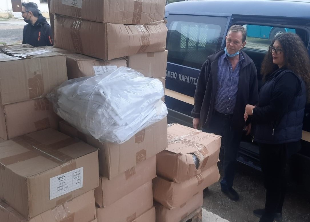 Προσφορά υγειονομικού υλικού στο Νοσοκομείο