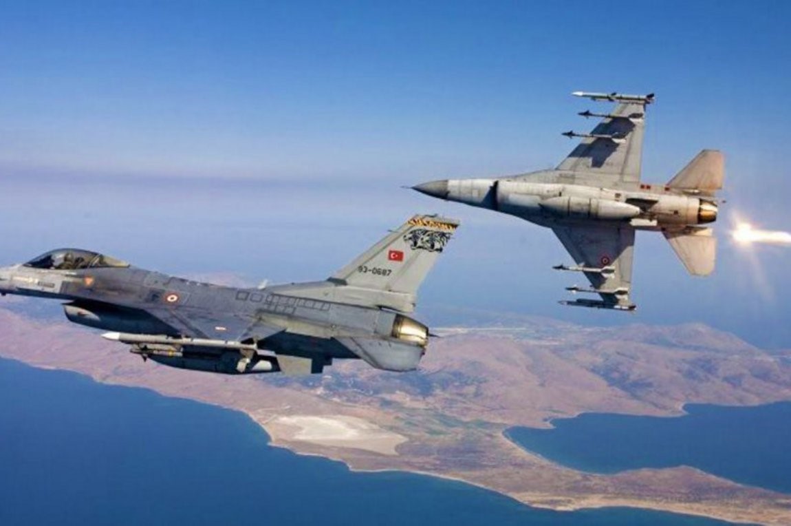 Υπερπτήσεις τουρκικών F-16 πάνω από τη Ρω