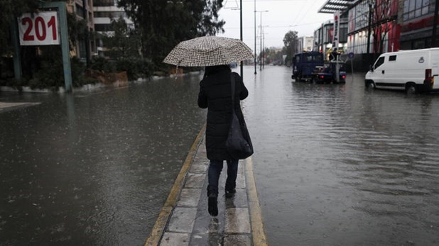 Έρχονται ισχυρές βροχές και καταιγίδες