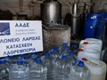 Λαθρεμπορία μεγάλης ποσότητας τσίπουρου