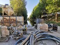 Στήνεται η νέα γέφυρα Μαρούγγαινας 