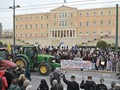 Στο Σύνταγμα οι Θεσσαλοί αγρότες