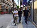 Συνεχίζεται η ανακατασκευή πεζοδρομίων στην Κουμουνδούρου