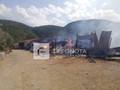 Μεγάλη φωτιά σε κτηνοτροφική μονάδα