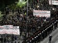 Μαζική συμμετοχή στην πορεία για την επέτειο του Πολυτεχνείου 