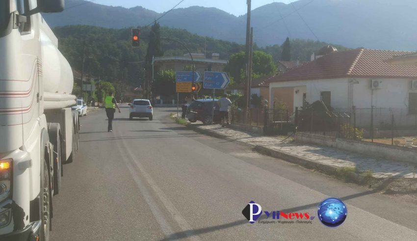 Τρίκαλα: Σύγκρουση ΙΧ με βυτιοφόρο στο Παλαιομονάστηρο, ευτυχώς χωρίς τραυματίες 