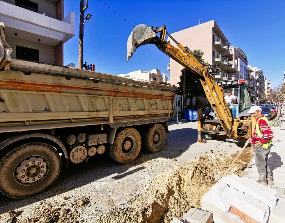 Ολοκληρώνεται αντιπλημμυρικό έργο της ΔΕΥΑΤ στην οδό Απόλλωνος