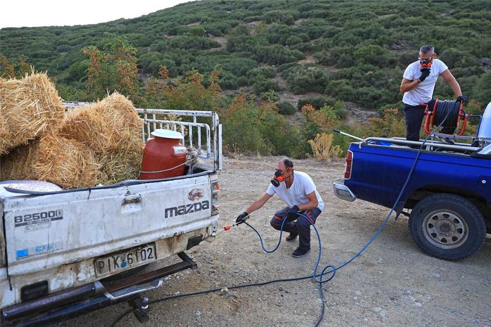 Kουρέτας: 17 απολυμαντικοί σταθμοί σε όλη τη Θεσσαλία για την ευλογιά