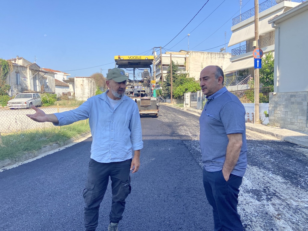 Η Αγία Μονή πήρε σειρά για τις ασφαλτοστρώσεις του Δήμου Τρικκαίων