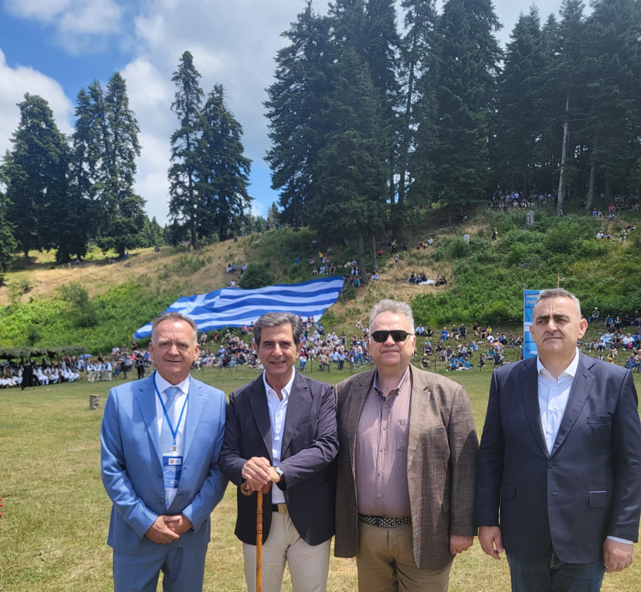 Στο αντάμωμα των Σαρακατσαναίων ο Γιάννης Κουτσονάσιος 