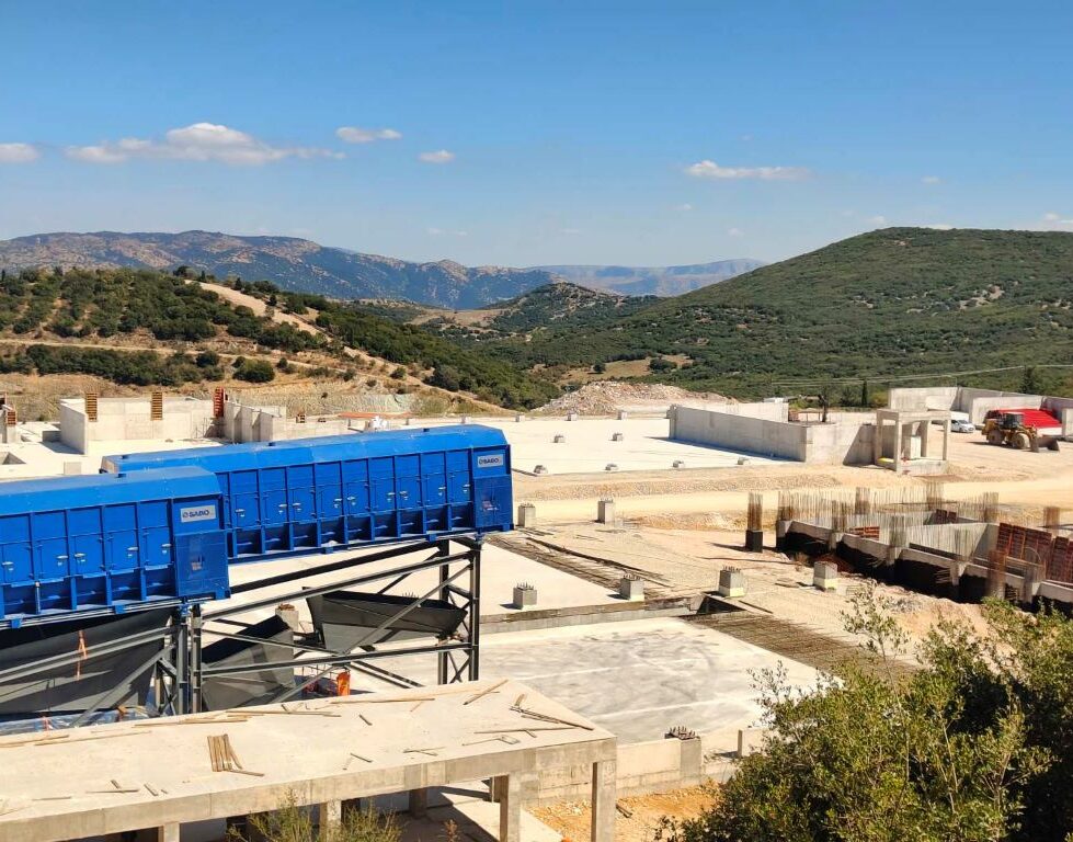 Προχωρά η κατασκευή της Μονάδας Επεξεργασίας Απορριμμάτων στα Τρίκαλα