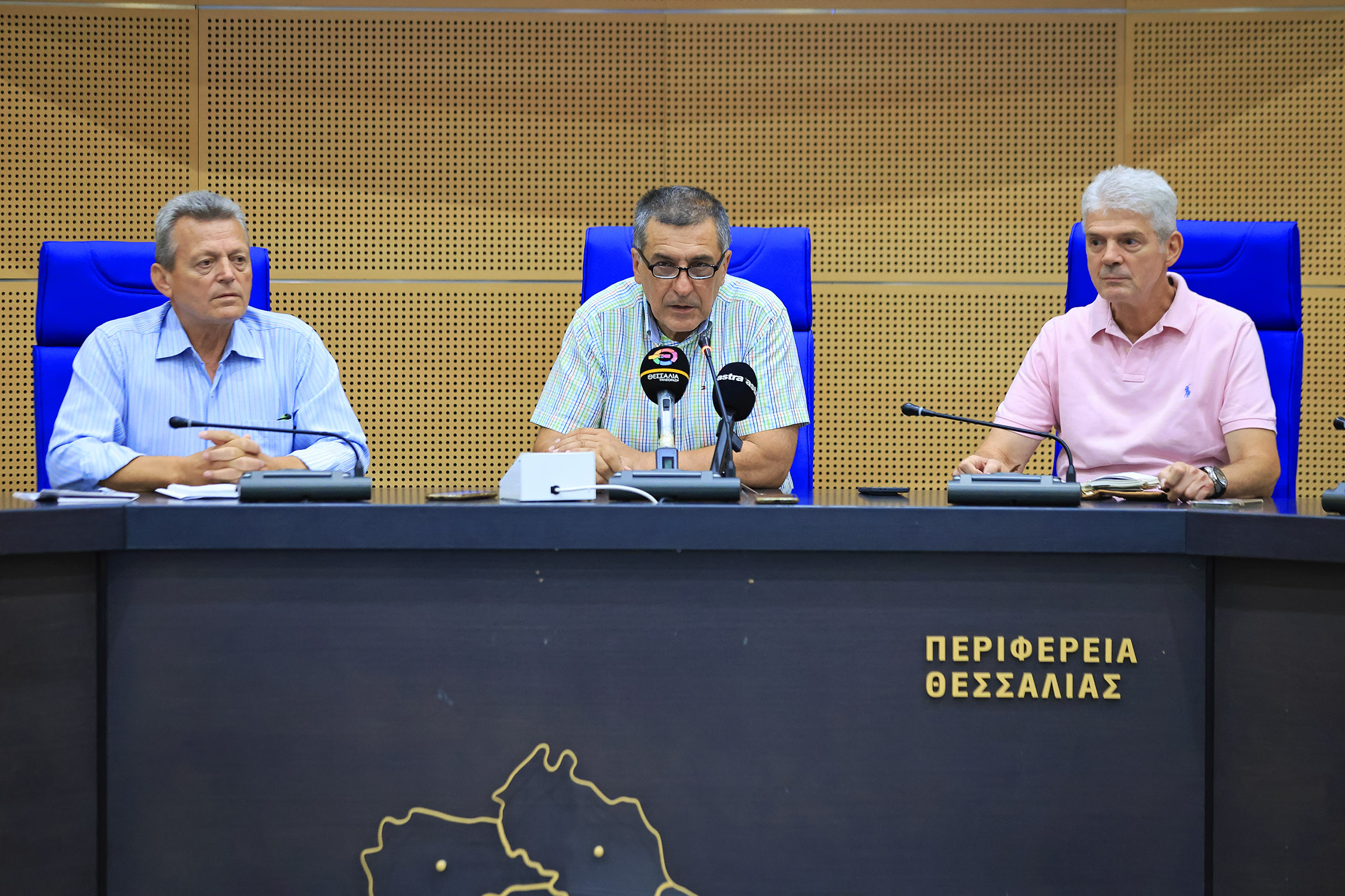 Η Περιφέρεια παρουσίασε τον νέο Συντονιστή Πολιτικής Προστασίας Δημήτρη Μπίκο 