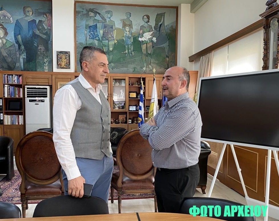 Γόνιμη συνάντηση Περιφερειάρχη Θεσσαλίας – Δημάρχου Τρικκαίων