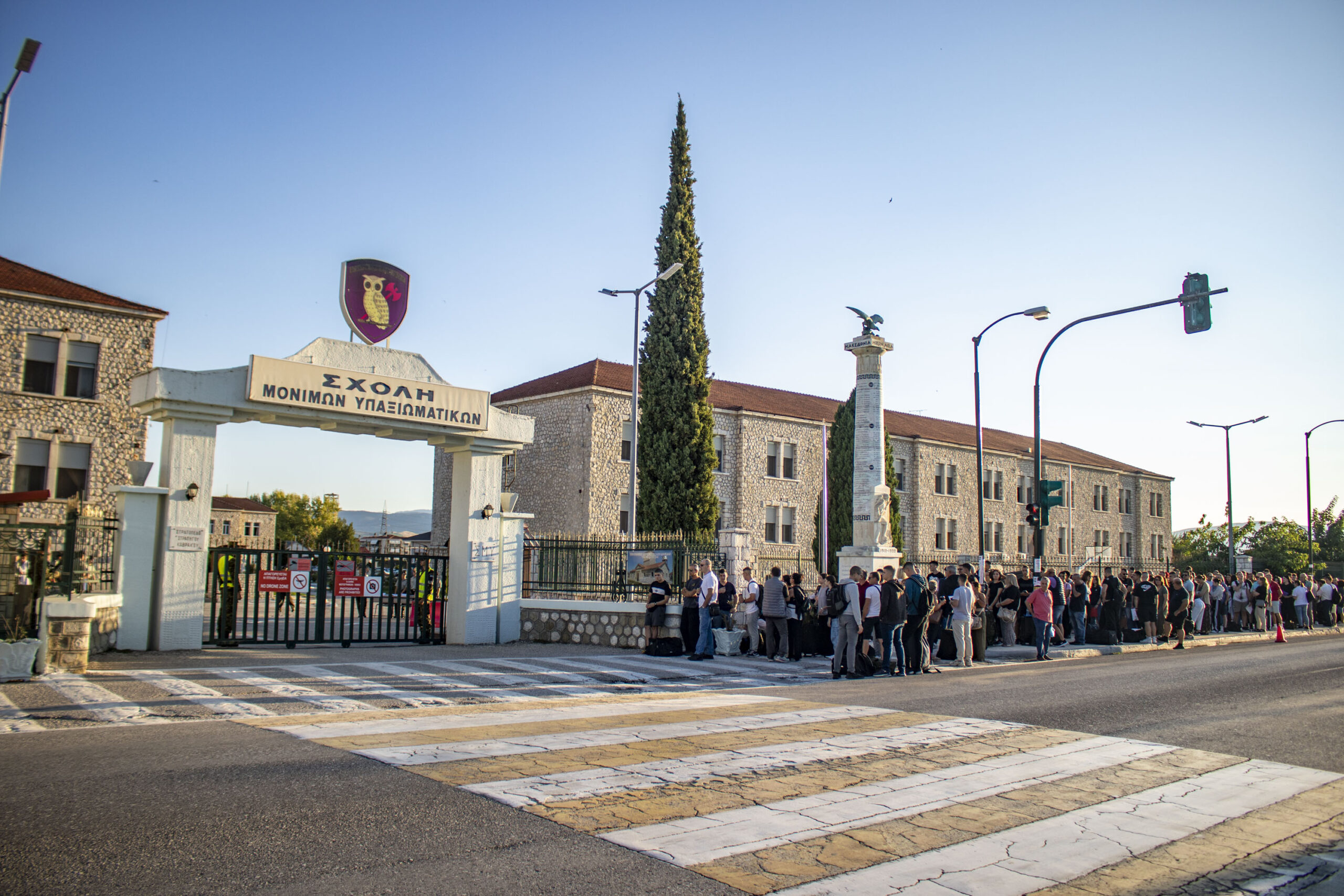 Εικόνες από την κατάταξη 176 πρωτοετών σπουδαστών στη ΣΜΥ (βίντεο) 