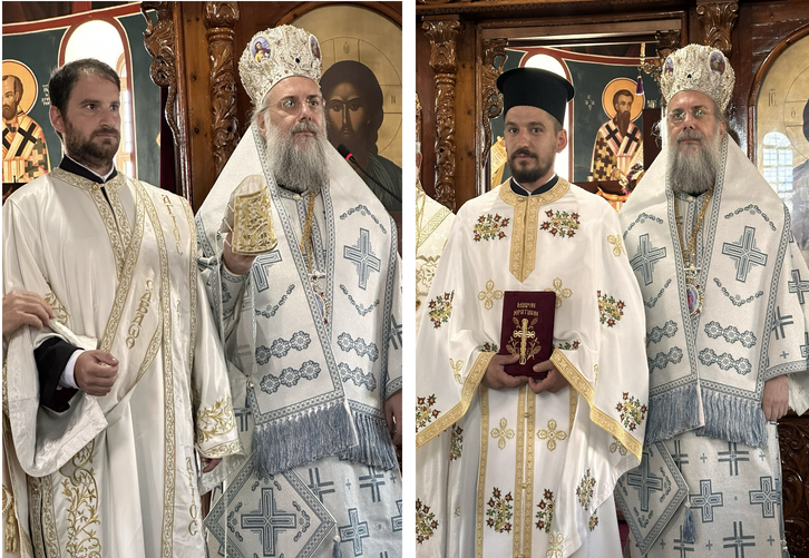 Διπλή χειροτονία στον Ιερό Ναό Αγίων Αποστόλων στο Παλιομονάστηρο
