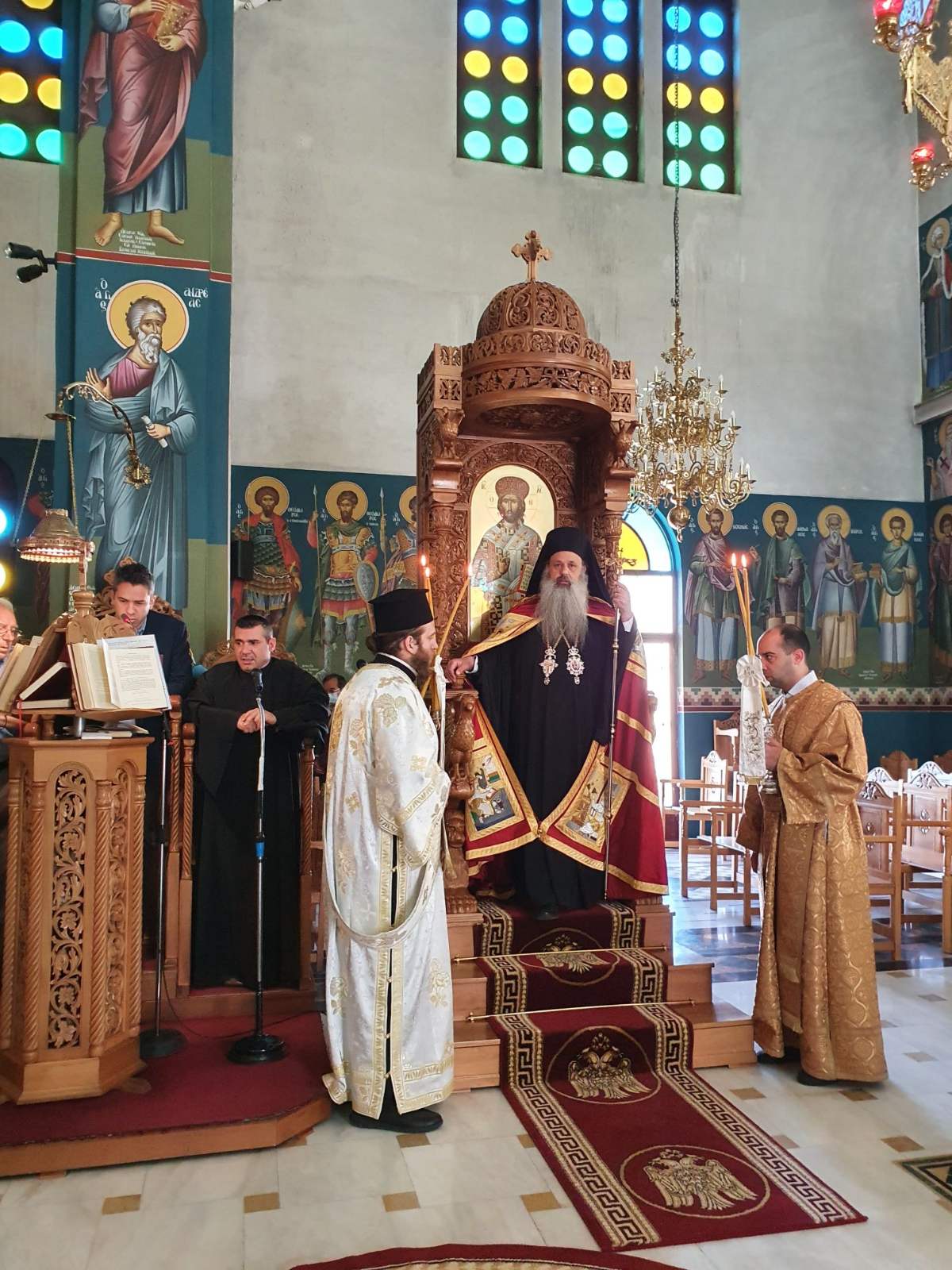 Η εορτή των Αγίων Κωνσταντίνου και Ελένης στην Ιερά Μητρόπολη Σταγών και Μετεώρων