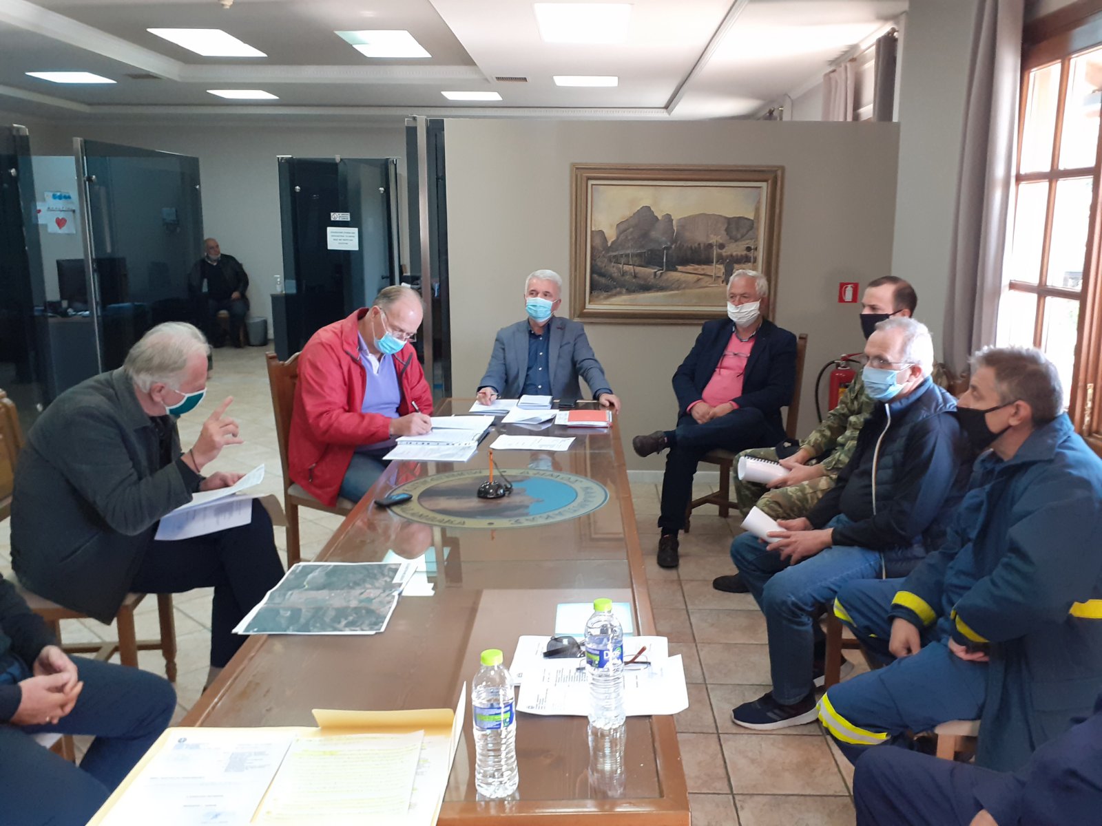 Δήμος Μετεώρων: Συνεδρίασε το Συντονιστικό Όργανο για την Πολιτική Προστασία