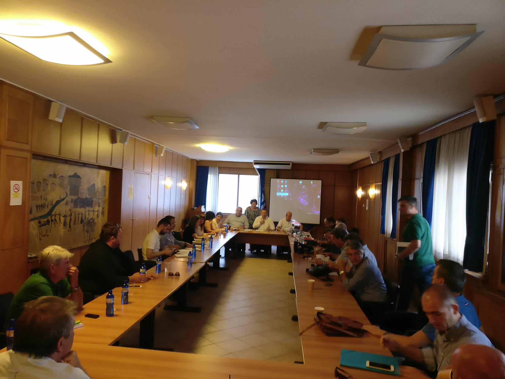 Συνάντηση στο Υπουργείο Αγροτικής Ανάπτυξης για το πρόγραμμα νιτρορύπανσης στη Θεσσαλία