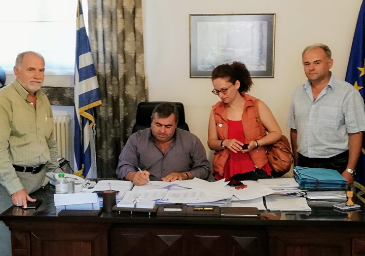 Δήμος Πύλης: Υπογράφηκε έργο για τη μετατόπιση δικτύων ΔΕΥΑ