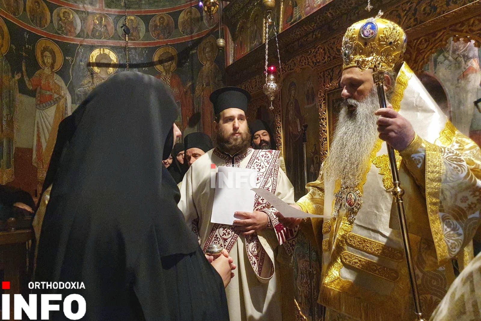Έγινε στην Μονή Ρουσσάνου η ενθρόνιση της νέας Ηγουμένης Χαριτίνης Μοναχής 