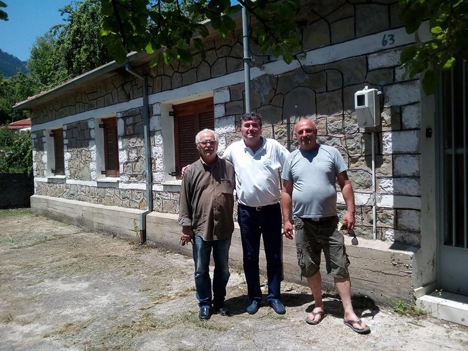 Oι αντιπεριφερειάρχης Υγείας Β. Αναγνωστόπουλος στα χωριά του ορεινού όγκου
