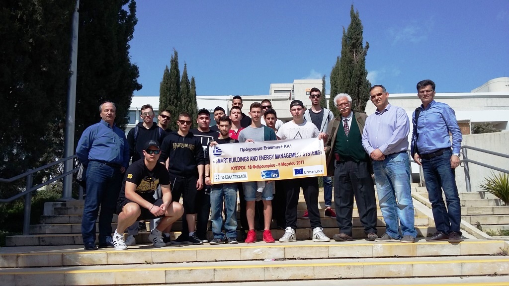 Οι ηλεκτρολόγοι του 1ου ΕΠΑΛ Τρικάλων στην Κύπρο με το πρόγραμμα Erasmus+