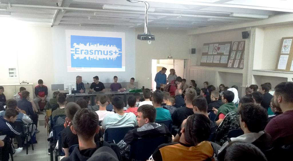 Παρουσιάστηκε το πρόγραμμα Εrasmus+ στο 1ο ΕΠΑΛ Τρικάλων 