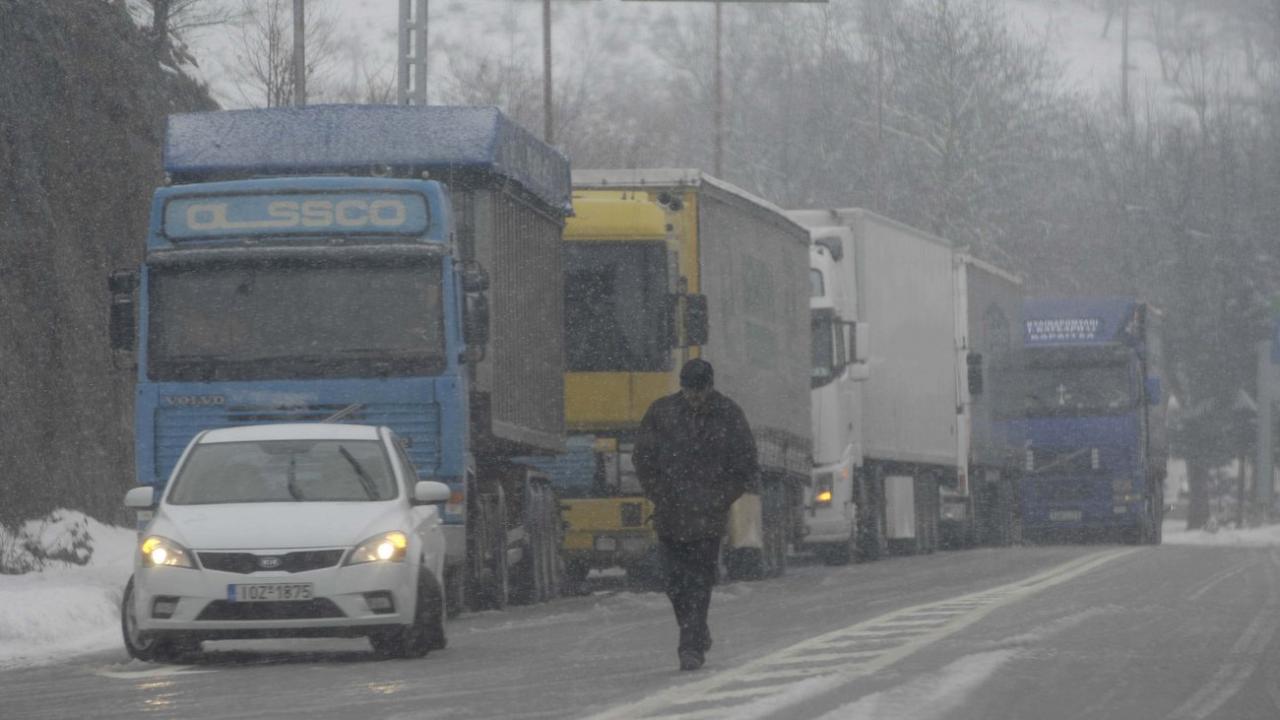 Απαγόρευση κυκλοφορίας φορτηγών στον κόμβο Μουργκανίου 