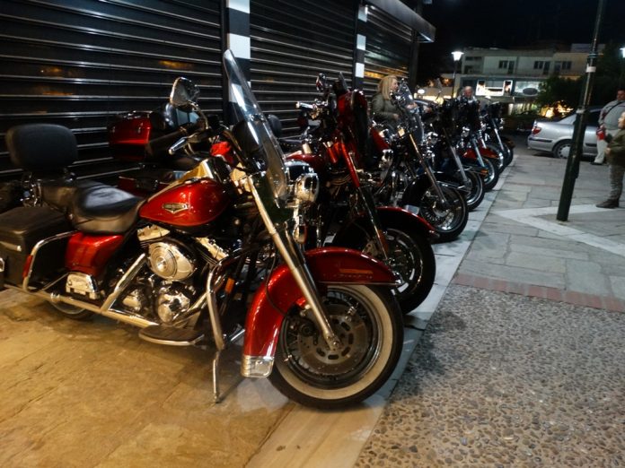 Λάμψη από… Harley Davidson στο κέντρο των Τρικάλων