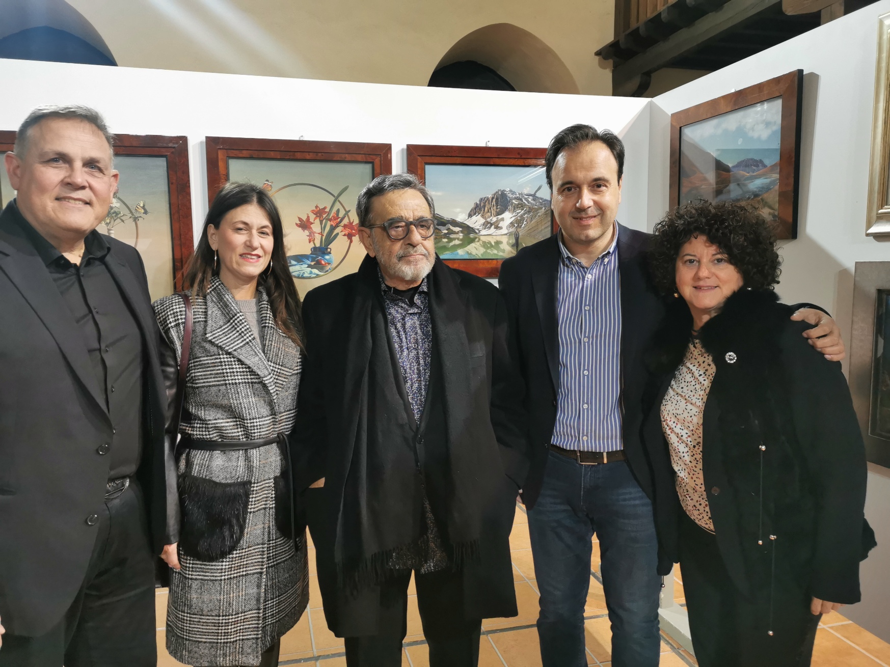 Εγκαινιάστηκε η έκθεση ζωγραφικής του Μιχάλη Μακρουλάκη στο Κουρσούμ Τζαμί 