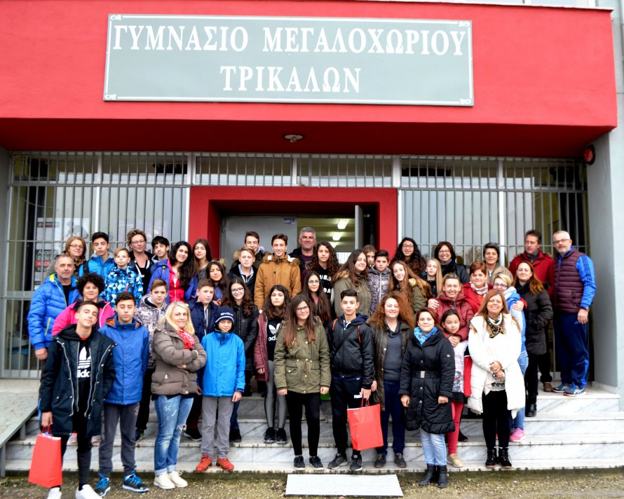 To Γυμνάσιο Μεγαλοχωρίου φιλοξένησε Κύπριους μαθητές και εκπαιδευτικούς 
