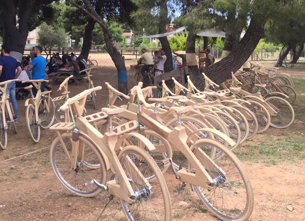 Στα Τρίκαλα το Σάββατο τα ξύλινα ποδήλατα