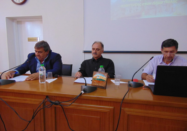 Εκπρόσωποι του Δήμου Λορέτο  της  Ιταλίας στον Δήμο Πύλης