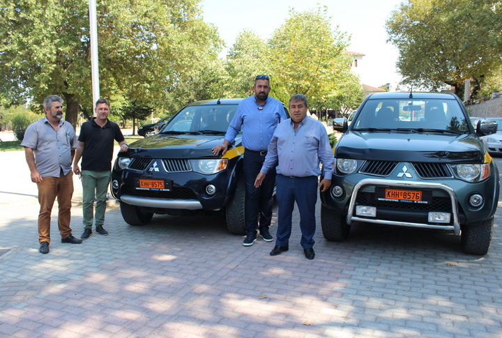 Δύο νέα οχήματα παρέλαβε ο Δήμος Πύλης 