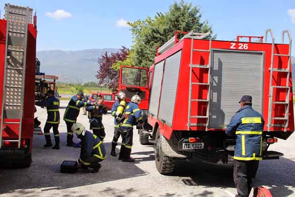 Φωτιά εκδηλώθηκε σε ξενώνα στο Νεραϊδοχώρι