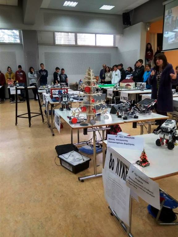 Mε επιτυχία το 1ο Μαθητικό Φεστιβάλ εκπαιδευτικής ρομποτικής στα Τρίκαλα