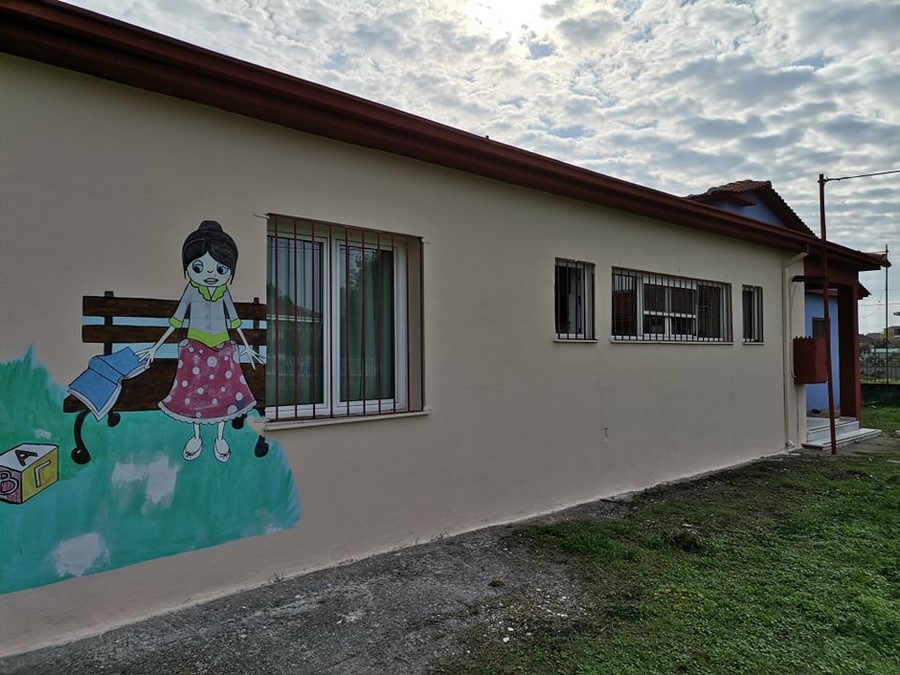 Εργασίες συντήρησης και καλλωπισμού στα σχολεία του Δήμου Φαρκαδόνας
