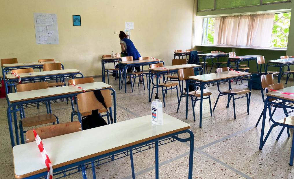 Τρίκαλα: Καθαρά σχολεία και στη β΄ φάση επανέναρξης των μαθημάτων