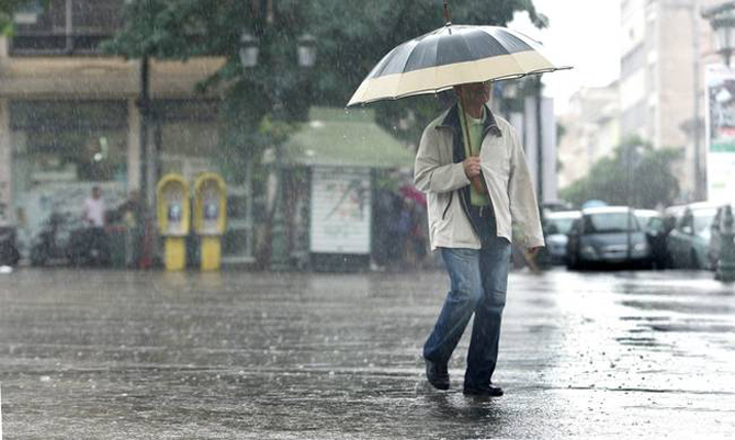Ερχονται ισχυρές βροχές και καταιγίδες - Συστάσεις από την Πολιτική Προστασία της Περιφέρειας Θεσσαλίας