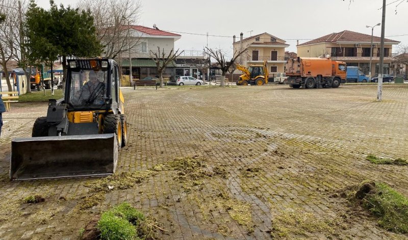 Νέες παρεμβάσεις καθαριότητας στα χωριά του Δήμου Τρικκαίων