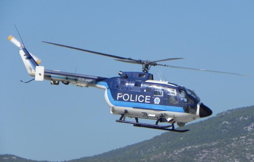 Το ελικόπτερο της ΕΛ.ΑΣ εντόπισε φυτεία κάνναβης στα Τρίκαλα  