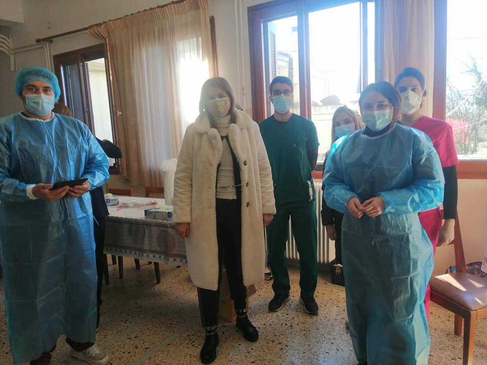 Ολοκληρώθηκε ο εμβολιασμός των ηλικιωμένων του Γηροκομείου Μ.Καλυβίων 